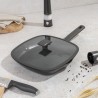 Patelnia grillowa z pokrywką 28cm Antracit Berlinger Haus