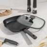 Patelnia grillowa z pokrywką 28cm Antracit Berlinger Haus