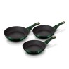 Zestaw patelni 3 szt 20/24/28cm Emerald Berlinger Haus