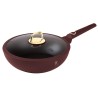 Patelnia wok z pokrywką 28cm Leonardo Berlinger Haus