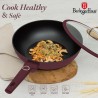 Patelnia wok z pokrywką 28cm Leonardo Berlinger Haus