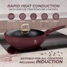 Patelnia wok z pokrywką 28cm Leonardo Berlinger Haus