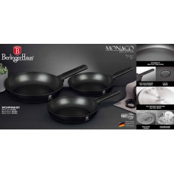 Zestaw patelni 3 szt 20/24/28cm Monaco Berlinger Haus