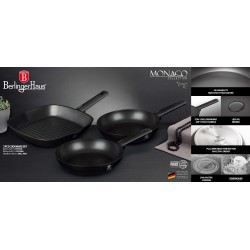 Zestaw patelni 3 szt 20/24/28cm Monaco Berlinger Haus