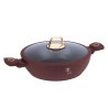 Garnek płytki z pokrywką 4,5L 30cm Leonardo Berlinger Haus