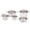 319p Gerlach Superior kpl garnków 10 el pudełko