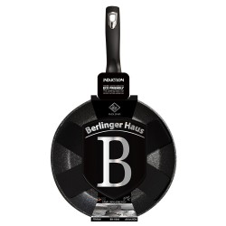 Patelnia tradycyjna 24cm Black Silver Berlinger Haus