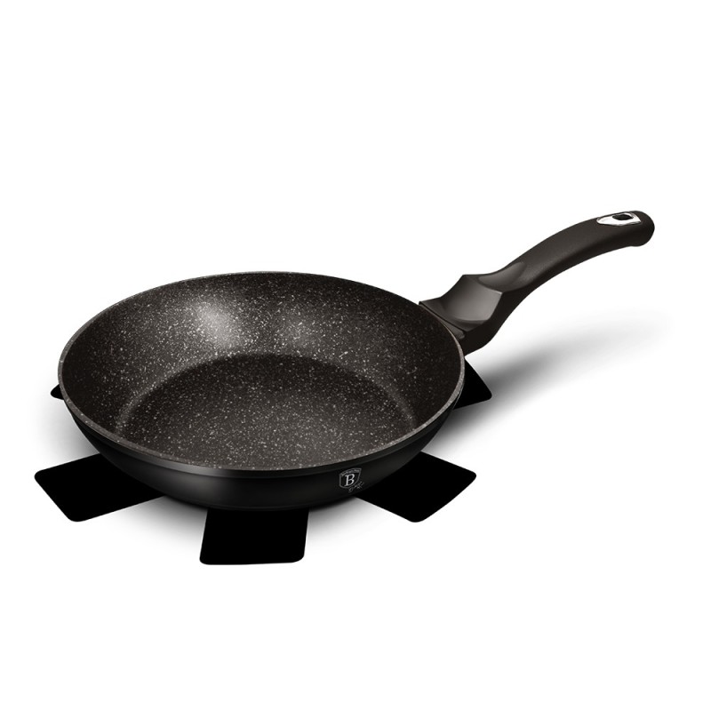 Patelnia tradycyjna 28cm Black Silver Berlinger Haus