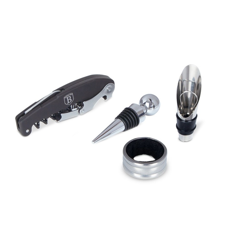 Zestaw do otwierania wina Black Silver Berlinger Haus