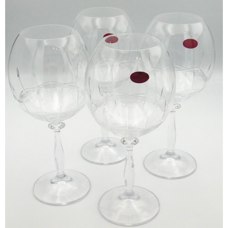 Komplet kieliszków kryształowych burgund Angela 6 szt. 585ml Gerlach 
