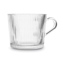 Kubek szklany 400 ml Sue Paski Tadar