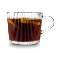 Kubek szklany 400 ml Sue Paski Tadar