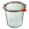 Komplet słoików 580ml z pokrywką, uszczelką i zapinkami 6 szt. Mold Weck