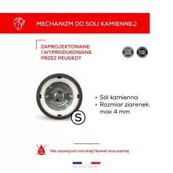 Młynek do soli 22 cm akryl  Nancy Peugeot
