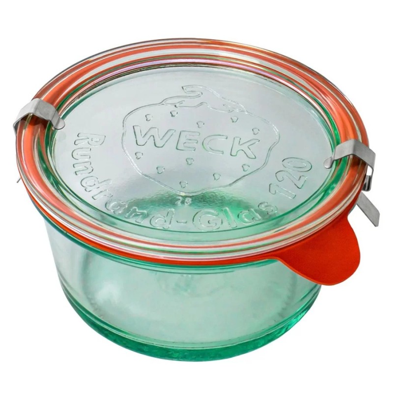 Komplet słoików 450ml z pokrywką, uszczelką i zapinkami 6 szt. Mold Weck
