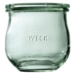 Komplet słoików 370ml z pokrywką, uszczelką i zapinkami 6 szt. Tulip Weck