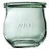 Komplet słoików 370ml z pokrywką, uszczelką i zapinkami 6 szt. Tulip Weck