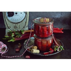 Komplet słoików 580ml z pokrywką, uszczelką i zapinkami 6 szt. Tulip Weck