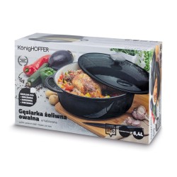 Gęsiarka Natural 6,5L Czarna Konighoffer