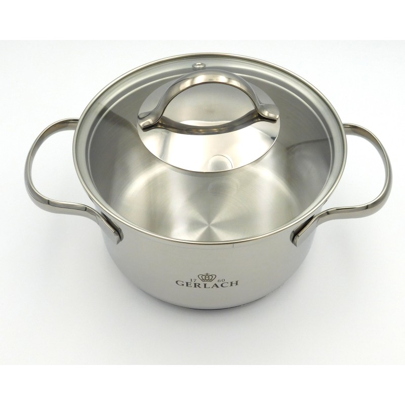 Garnek 16 cm / 1,5L z pokrywką Viva Gerlach