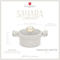 Garnek z pokrywką 2,8L 20cm Sahara Berlinger