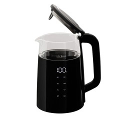 Czajnik elektryczny 1,7L Matte Black / Black Silver Berlinger Haus