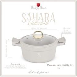 Garnek z pokrywką 4,4L 24cm Sahara Berlinger