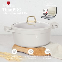 Garnek z pokrywką 6,6L 28cm Sahara Berlinger