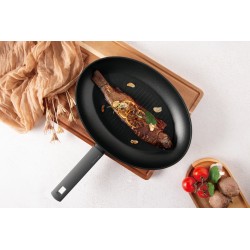 Patelnia grillowa do ryb 25cm Antracit Berlinger Haus