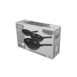 Zestaw patelni 3 szt 20/24/28cm Antracit Berlinger Haus