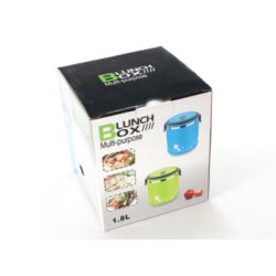 LUNCHBOX pojemnik obiadowy 1,8L zielony