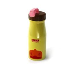 Butelka dla dzieci stalowa żółta 350ml