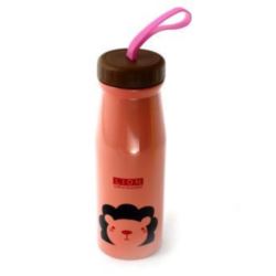 Butelka dla dzieci stalowa różowa 450ml