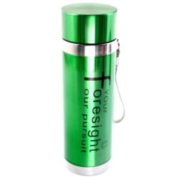 Butelka metalowa zielona 400ml LUX
