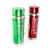 Butelka metalowa zielona 400ml LUX