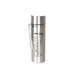 Butelka metalowa srebrna 350ml LUX