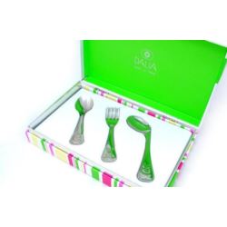 1760273 Guernica 3 szt sztućce dla dzieci róża box