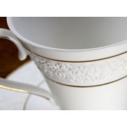 k41 serwis 12 el do herbaty kawy BoneChina 6 osób
