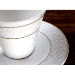 k41 serwis 12 el do herbaty kawy BoneChina 6 osób