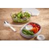 Salad box Ellipse Nordic Red Mepal