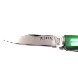 Scyzoryk wędkarski w etui zielony Oskard 612w