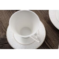Komplet porcelanowy kawa/herbata BoneChina 17el Mayerhoff