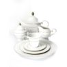Komplet porcelanowy kawa/herbata BoneChina 21el Mayerhoff