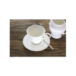 Komplet porcelanowy kawa/herbata BoneChina 21el Mayerhoff