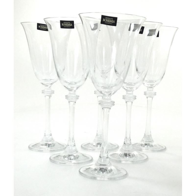 Komplet kieliszków wina Aleksandra 250 ml 6 szt. Bohemia