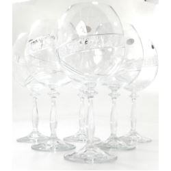 Komplet kieliszków burgund Kometa 6 szt. 585 ml Gerlach