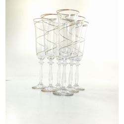 Komplet kieliszków do szampana Angela 190ml 6 szt. Bohemia