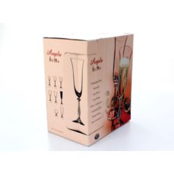Komplet kieliszków do szampana Angela 190ml 6 szt. Bohemia