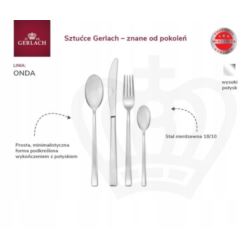 Komplet sztućców Onda 24 szt. pudełko Gerlach