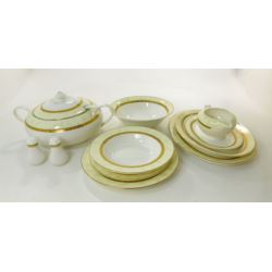 Komplet porcelany obiadowej Mildred dla 12 osób Heywood